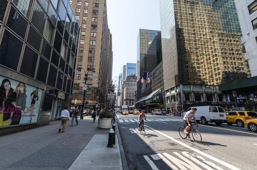 NYC pedestrian and cyclist safety