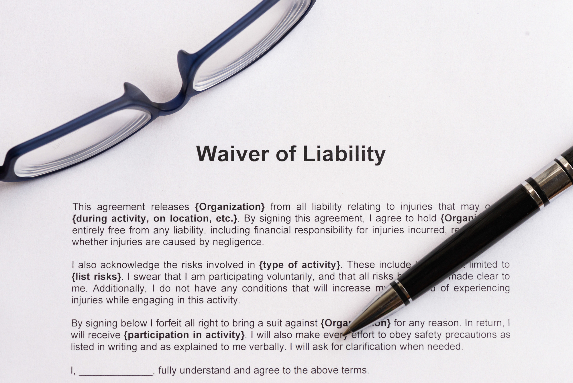 liability waiver
